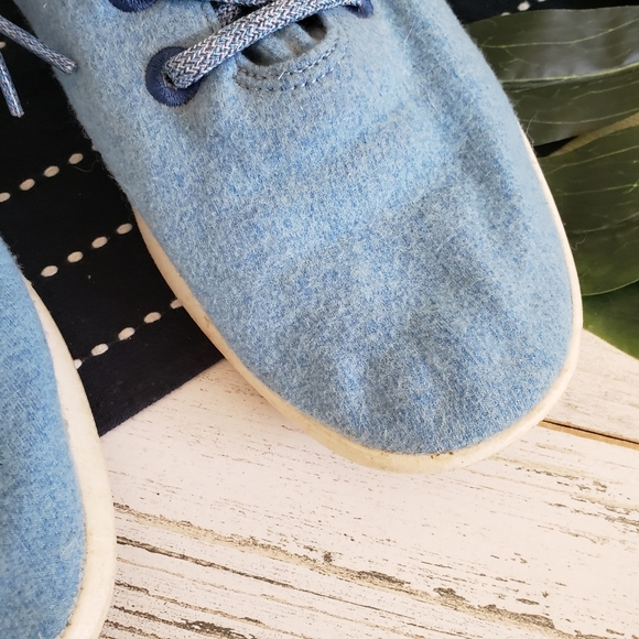 Allbirds| The Wool Runners Blue Size Mens 10 - Picture 4 of 9